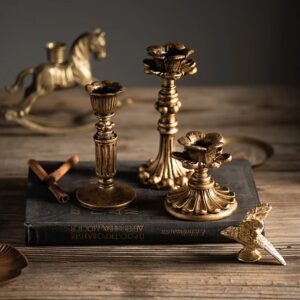 antik şamdan set 3lü silikon kalıp