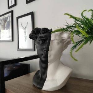 Davut 35 cm saksı silikon kalıp