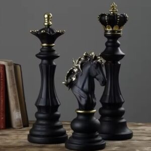 Satranç üçlü set 30 cm silikon kalıp