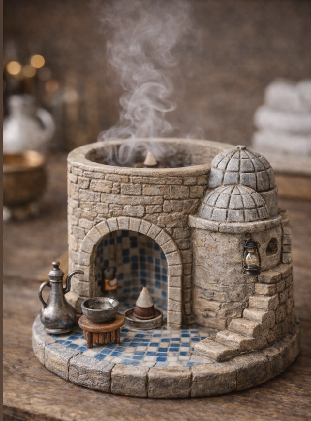 Hamam tütsülük silikon kalıp