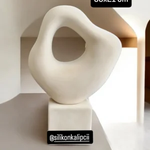 Otantik vazo silikon kalip no.1