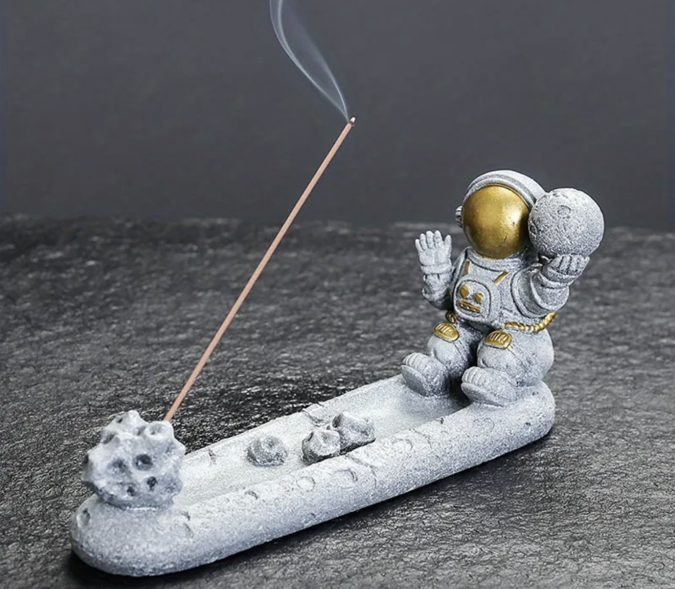 Astronot çubuk tütsülük silikon kalıp no 1