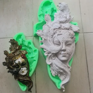Mask 2 li boy silikon kalıp