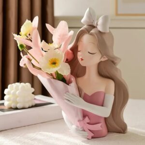 buketli kız 22 cm silikon kalıp22