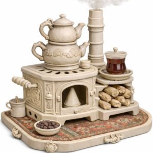 çay ocağı tütsülük silikon kalıp
