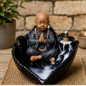 Buda meditasyon tütsülük silikon kalıp