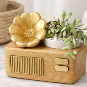 Gramofon saksı retro serisi silikon kalıp