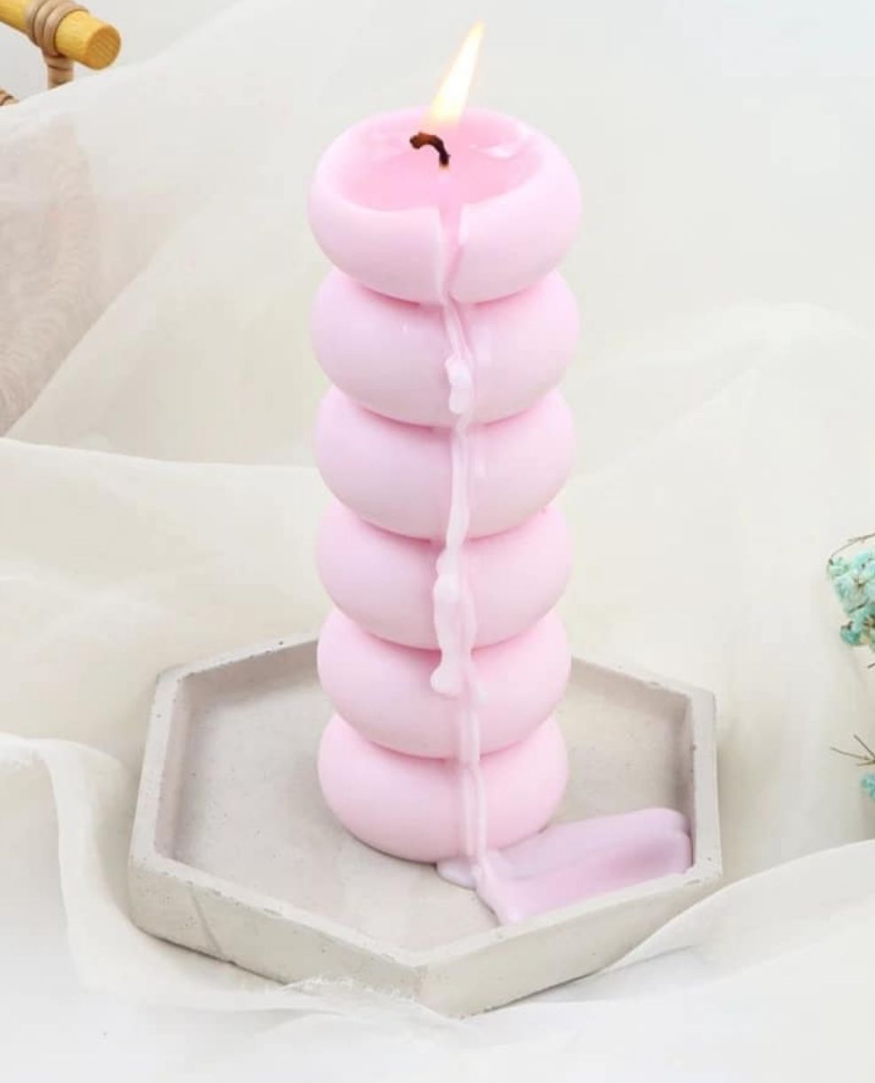 halka mum silikon kalıp 13 cm