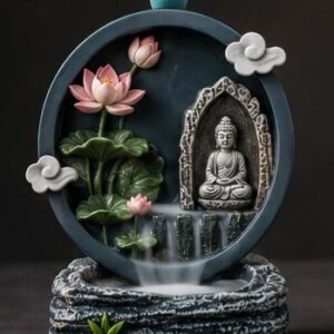 huzur lotus tütsülük silikon kalıp no3