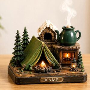 kamp tütsülük 15 cm silikon kalıp