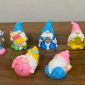 gnomes  7li  silikon kalıp