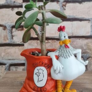 horoz kalemlik saksı silikon kalıp no1