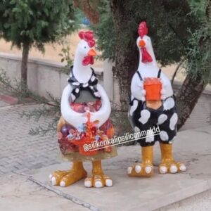 tavuk horoz biblo silikon kalıp 1 adet