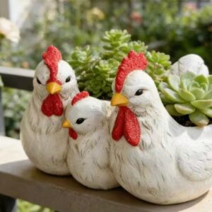 tavuk saksı silikon kalıp no00