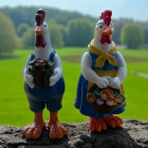 tavuk horoz 2 li 15 cm silikon kalıp no0