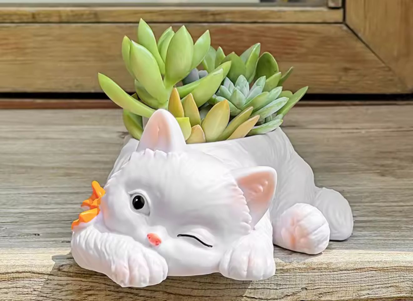 kedi saksı silikon kalıp no3..