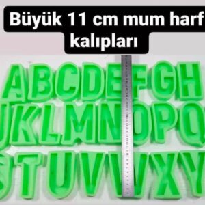 alfabe silikon kalıp no0