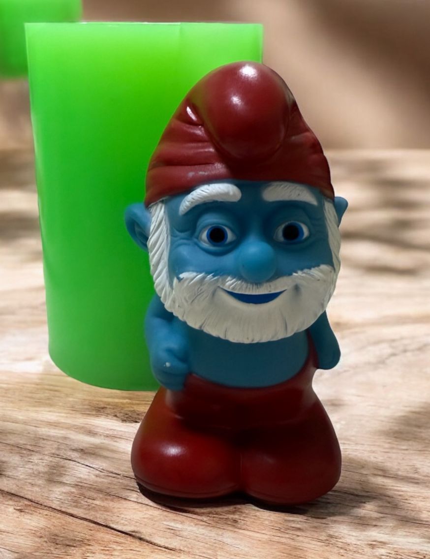 şirin baba 15 cm silikon kalıp