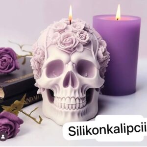 kuru kafa mum 8 cm silikon kalıp 1 adet no1