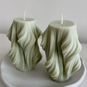 burgu mum 15 cm silikon kalıp no22