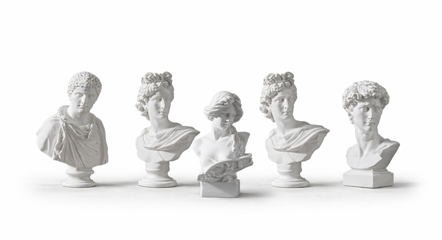 antik 5li set heykel silikon kalıp 5 cm