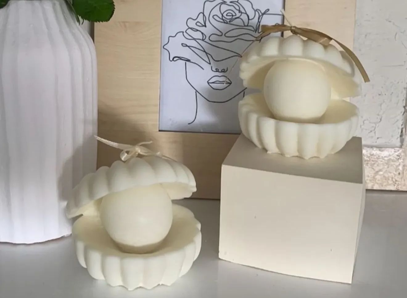 midye mum silikon kalıp no99
