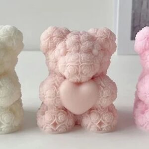 ayıcık mum 6 cm silikon kalıp no9