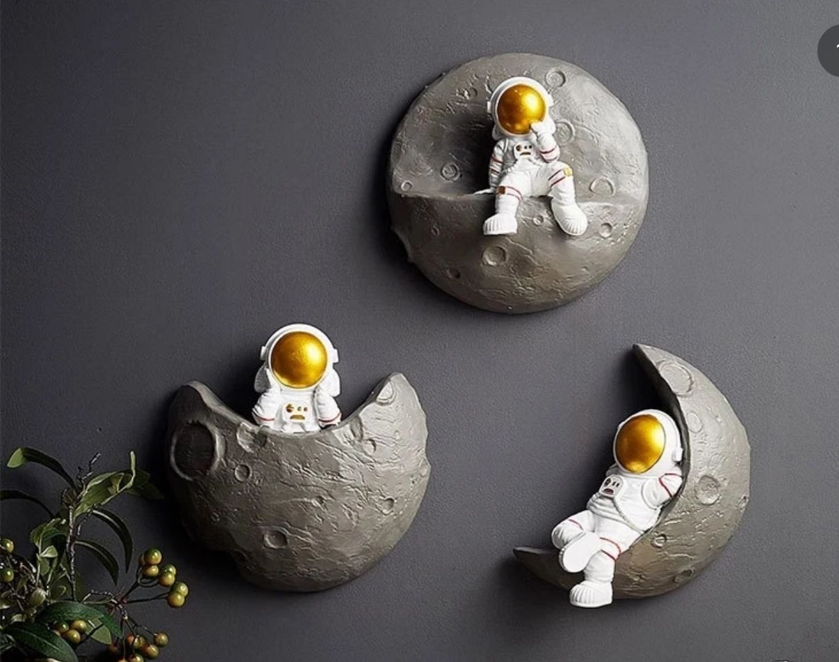 astronot silikon kalıp 1 adet silikon kalıp no32.. - Görsel 3