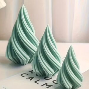 3lü dönence mum silikon kalıp 14 cm 11 cm 8 cm