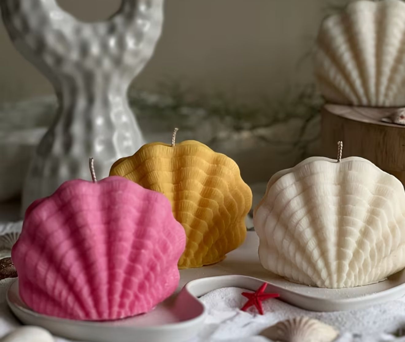 shell mum 14 cm silikon kalıp no55 - Görsel 2