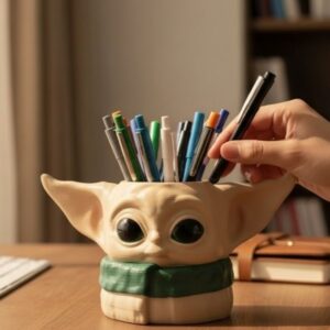 yoda kalemlik silikon kalıp no4