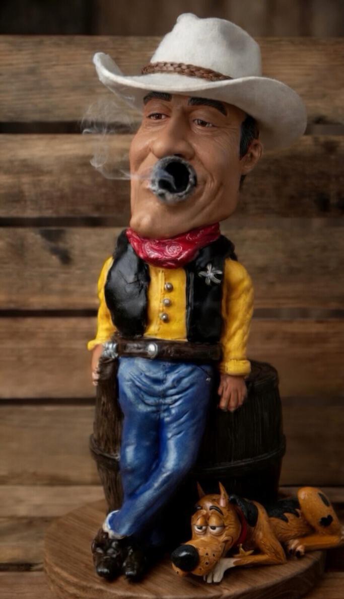 kovboy tütsülük silikon kalıp 18 cm