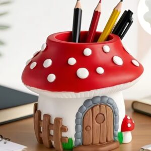 mantar saksı kalemlik 7 cm silikon kalıp no9