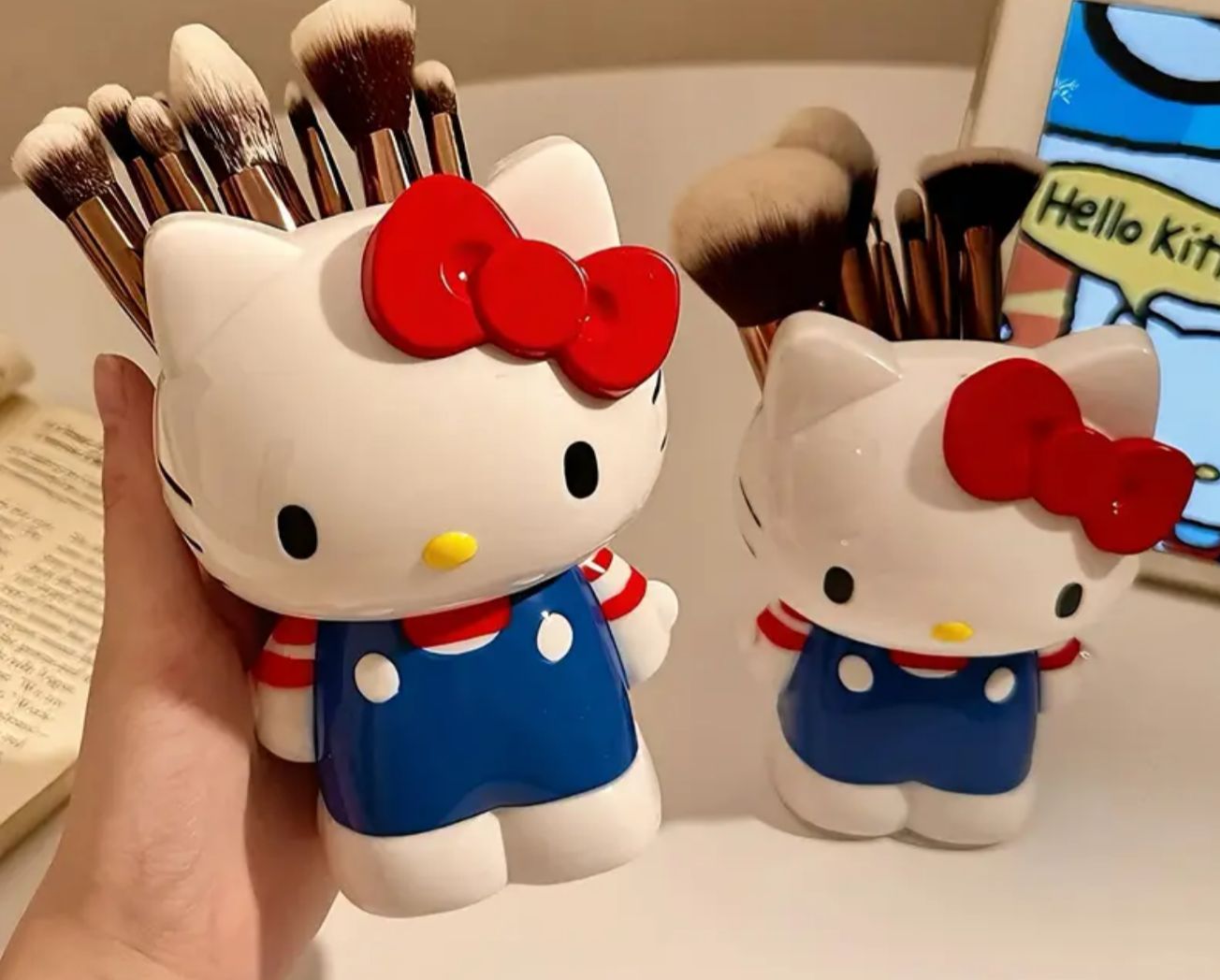 hellokıty kalemlik silikon kalıp 13 cm