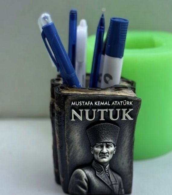 kitap kalemlik silikon kalıp no1