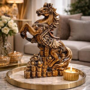 şans atı biblo silikon kalıp 24 cm