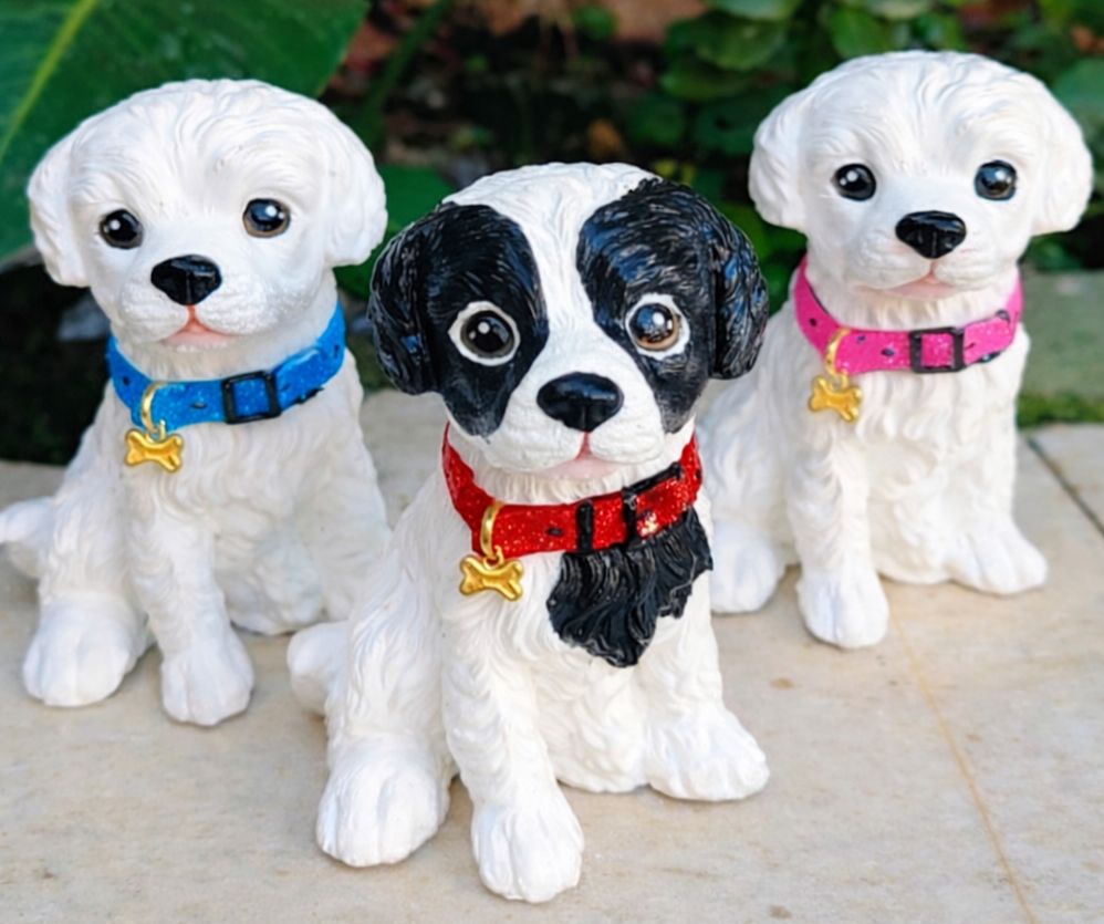 köpek biblo silikon kalıp 15 cm