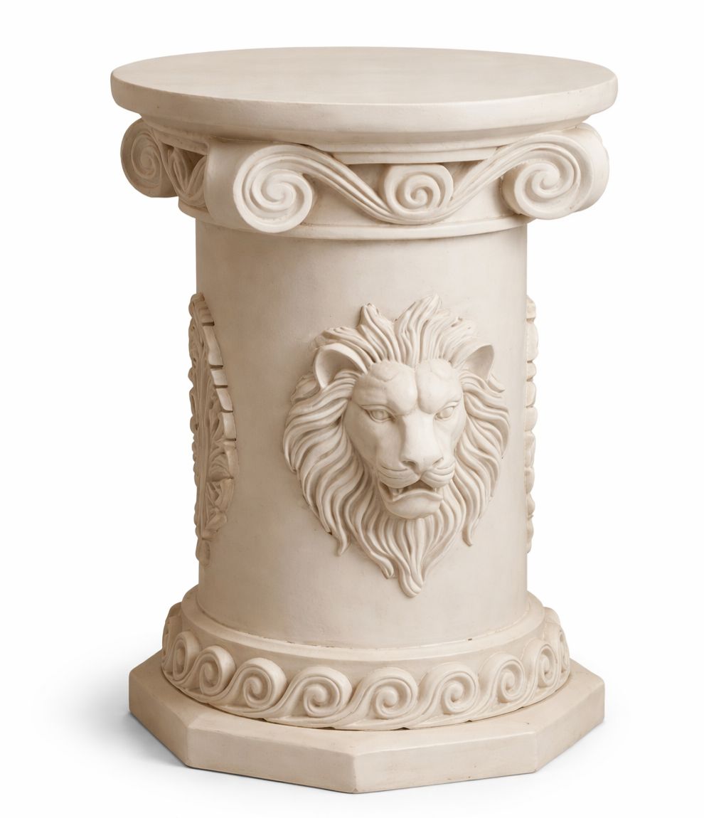 aslan detaylı sutun silikon kalıp 35 cm