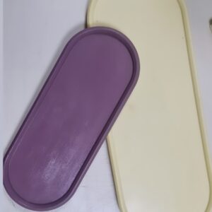 Büyük uzun tabak 32 cm silikon kalıp