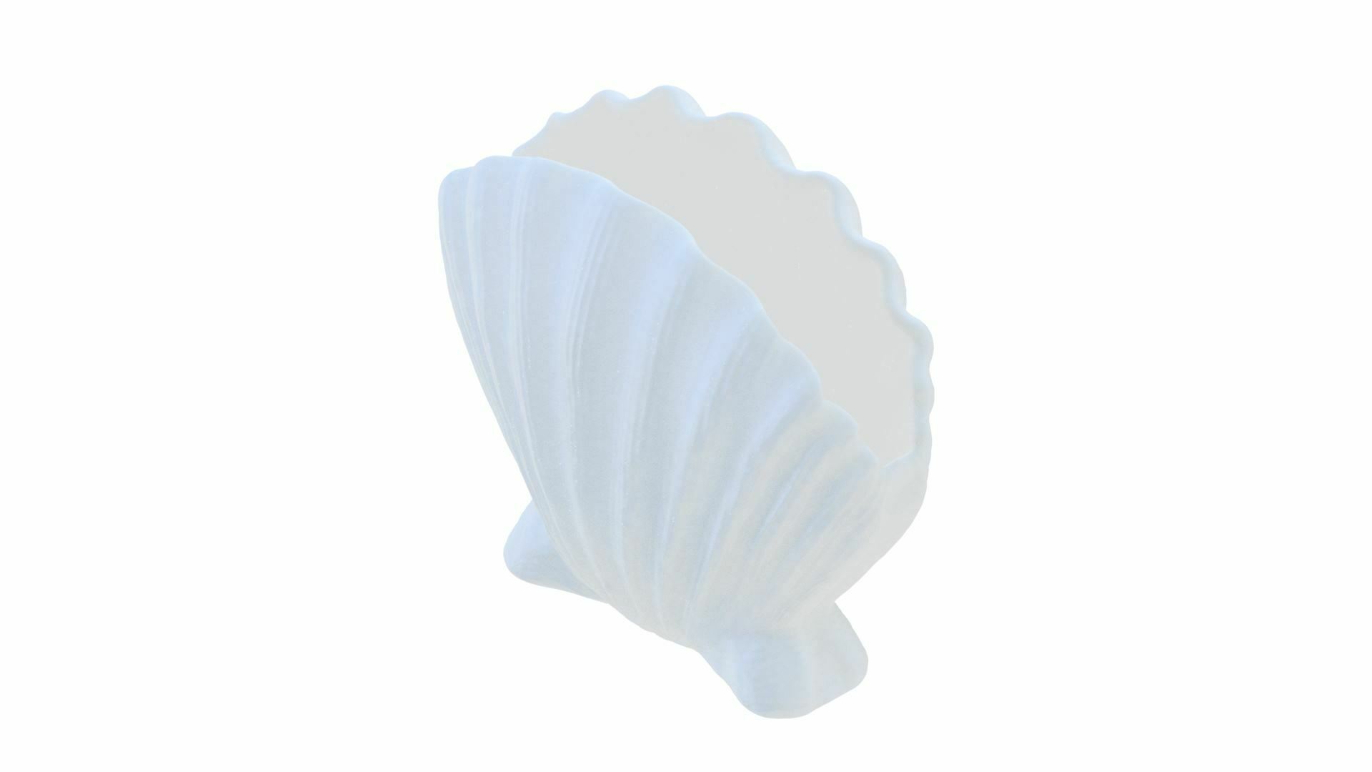 midye vazo 18 cm silikon kalıp - Görsel 3