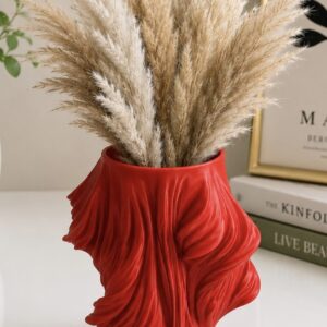 dalgalı vazo silikon kalıp geniş model