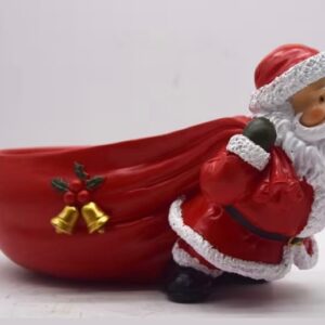 çuval çeken Noel baba silikon kalıp no66
