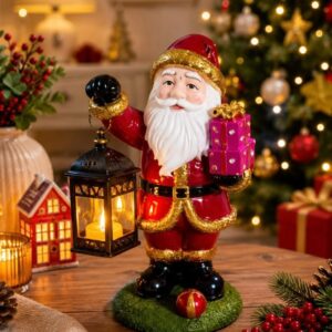Noel baba 30 cm hediye paketli silikon kalıp no5