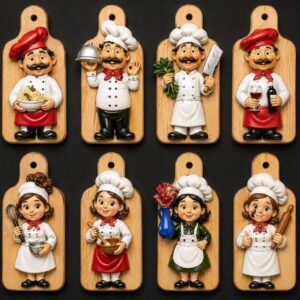 ahçı magnet 8 cm silikon kalıp 1 adet