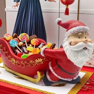 Noel baba kızak çeken silikon kalıp no99