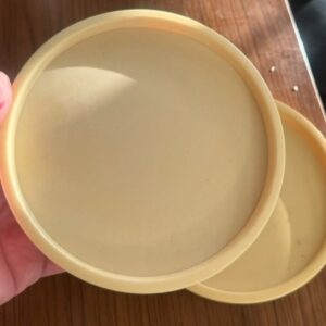 yuvarlak tabak silikon kalıp 18 cm