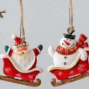 kardan adam noel baba 2li yılbaşı biblo silikon kalıp 7cm