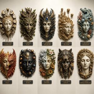 mask 1 adet silikon kalıp no45