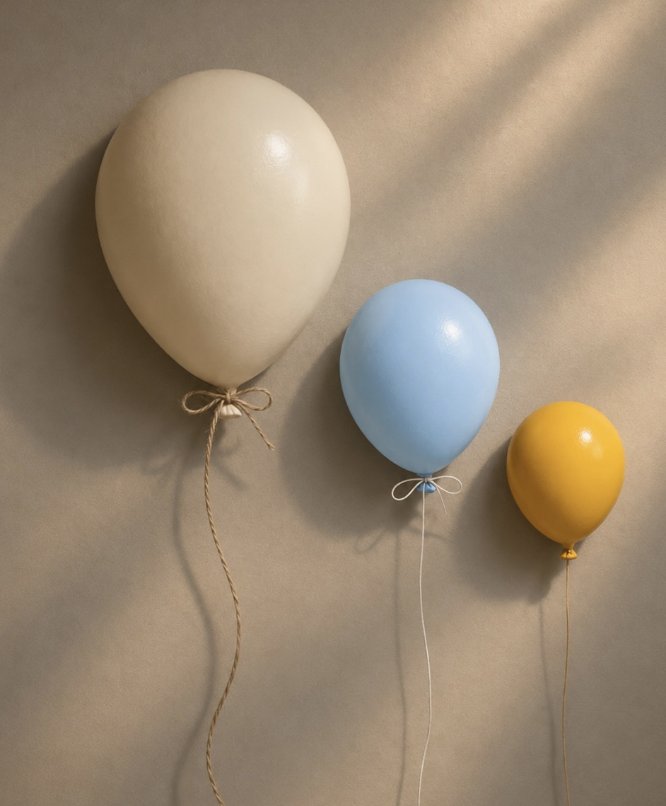 Balon Duvar Süsü ve Bahçe Süsü Silikon Kalıbı