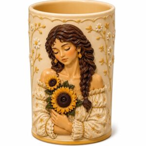 papatya detay kaşıklık 13 cm silikon kalıp